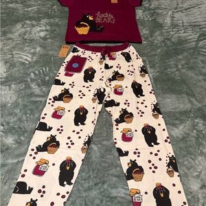 Lazy One ladies Pajama Set-New size medium